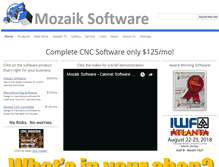 Tablet Screenshot of mozaiksoftware.com